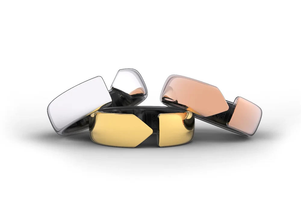 Evie Ring - Movano manufacturer launch image of the consumer Evie Ring, November 2023.