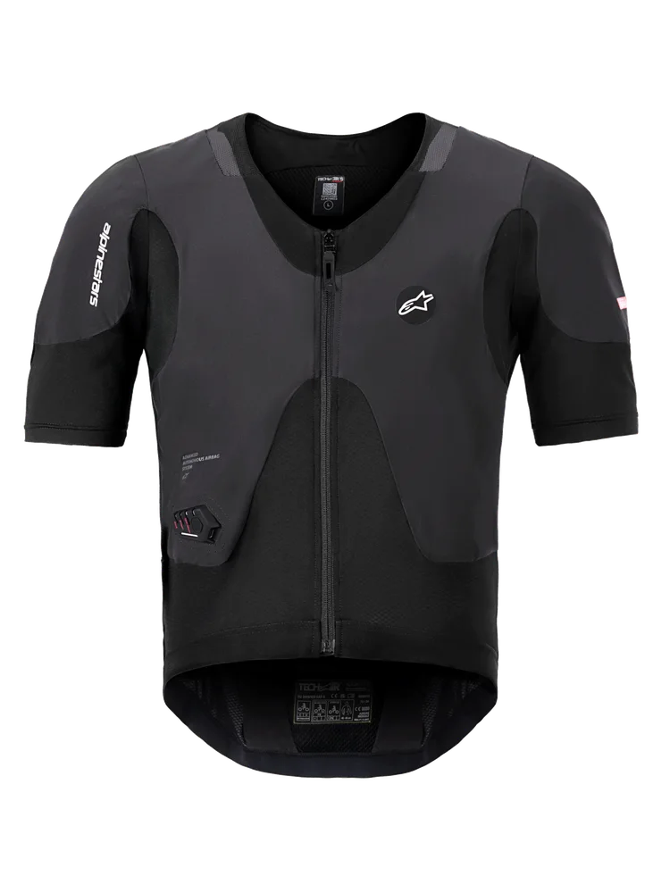 Alpinestars Tech-Air 5 Plasma - Manufacturer studio photograph of physical Tech-Air5Plasma airbag garment.