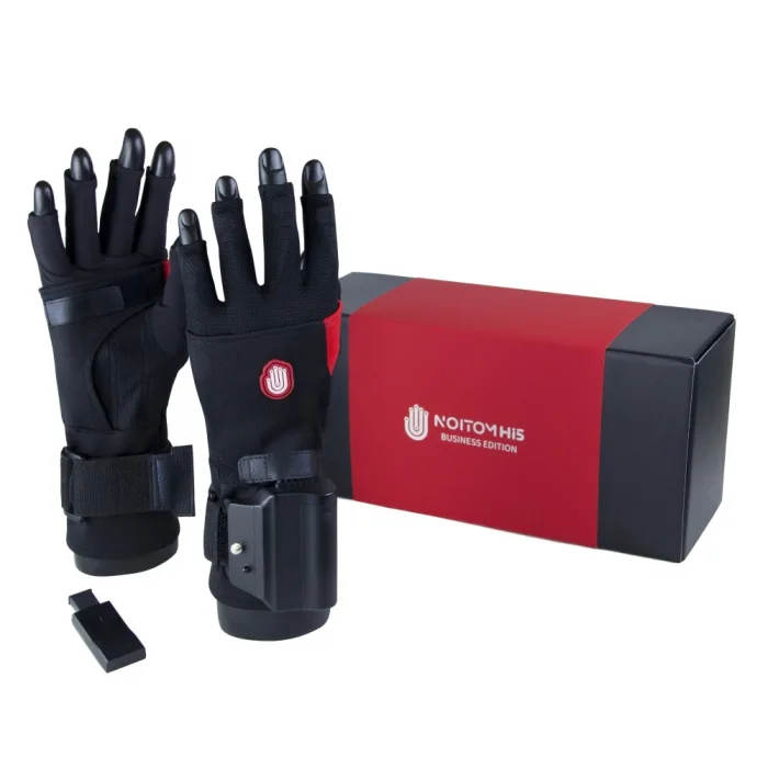 NOITOM Hi5 VR Glove Business Edition - Physical NOITOM hi5 business glove hardware in the official AIUTO distributor product photograph.