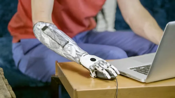 Ottobock bebionic Hand EQD - Manufacturer photograph of physical Ottobock bebionic Hand EQD hardware.