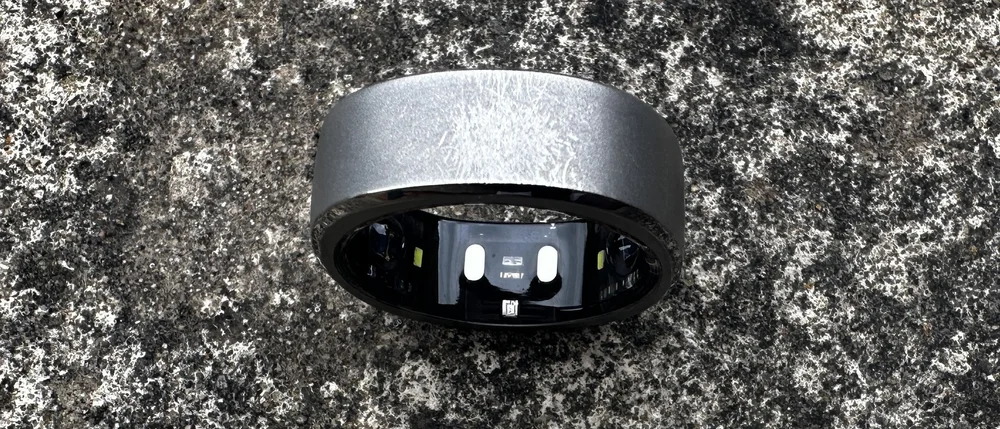 RingConn Gen1 - Original physical-device photograph of RingConn Gen1. SmartWearGuide has not hands-on tested this model. Photo/source credit: TechRadar / Future.